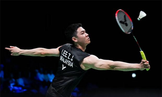 Lee Zii Jia lost on Thursday in the second round of the 2023 India Open. (photo: Shi Tang/Getty Images)