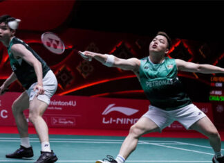 Aaron Chia/Soh Wooi Yik is now the World No. 2 pair. (photo: Shi Tang/Getty Images)