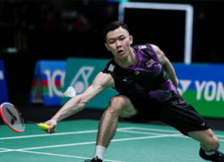 Lee Zii Jia enters the 2023 Indonesia Masters second round. (photo: Shi Tang/Getty Images)