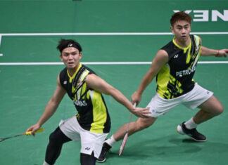 Goh Sze Fei/Nur Izzuddin could be split up soon. (photo: Xinhua)