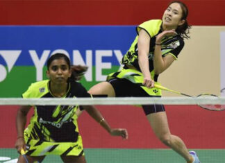 Pearly Tan/Thinaah Muralitharan enter the 2023 Indonesia Masters semi-finals. (photo: Shi Tang/Getty Images)
