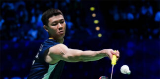 Lee Zii Jia storms into the 2023 Swiss Open semi-finals. (photo: Shi Tang/Getty Images)