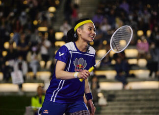 Tai Tzu Ying drops retirement hints after a 3 on 3 event in Kaohsiung last Saturday. (photo: Tai Tzu Ying's Instagram)