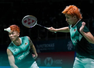 Chen Tang Jie/Toh Ee Wei enter the 2023 Badminton Asia Championships (BAC) second round. (photo: Shi Tang/Getty Images)