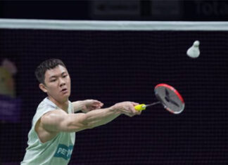 Lee Zii Jia enters Malaysia Masters second round. (photo: Xinhua)