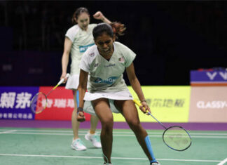 Pearly Tan/Thinaah Muralitharan make the 2023 Malaysia Masters final. (photo: Shi Tang/Getty Images)