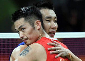 Can Lee Chong Wei and Lin Dan play an exhibition match while they are in Kuala Lumpur 😊😊? (photo: Xinhua)