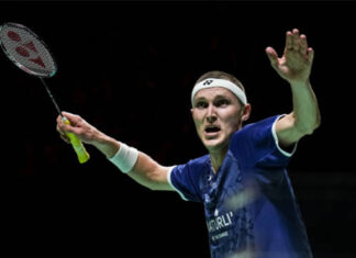 Viktor Axelsen is on course to win his third consecutive Indonesia Open title. (photo: Shi Tang/Getty Images)