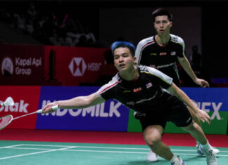 Ong Yew Sin/Teo Ee Yi to face compatriots Man Wei Chong/Tee Kai Wun in the 2023 Taipei Open semi-finals. (photo: Shi Tang/Getty Images)