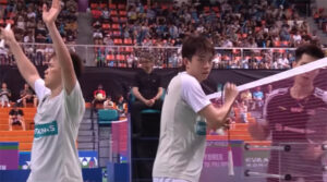 Man Wei Chong/Tee Kai Wun advance to the 2023 Taipei Open final. (photo: Shi Tang/Getty Images)