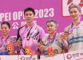 Congratulations to Chen Tang Jie/Toh Ee Wei for winning the 2023 Taipei Open.