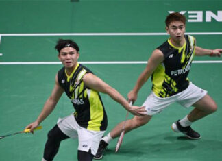 Nur Izzuddin/Goh Sze Fei make the 2023 Korea Open quarter-finals. (photo: Bernama)