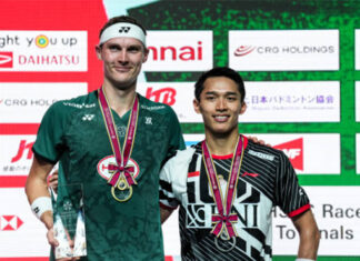 Viktor Axelsen's triumph at the 2023 Japan Open marks yet another chapter in his illustrious badminton career, solidifying his status as one of the sport's true titans. (photo: Shi Tang/Getty Images)