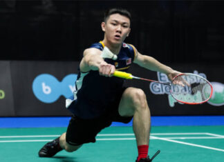 Lee Zii Jia has been drawn to face Jonatan Christie in the 2023 World Championships' first round. (photo: Shi Tang/Getty Images)