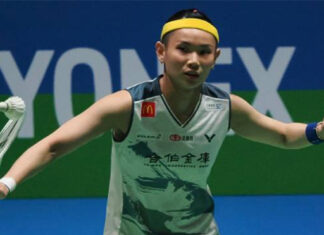 Best wishes to Tai Tzu Ying at the 2023 World Championships. (photo: AFP)