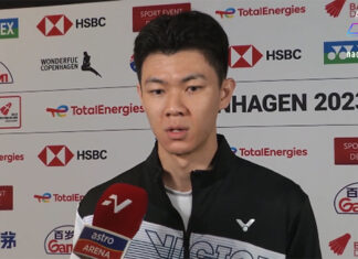 Lee Zii Jia is eager to shine at the World Badminton Championships. (photo: Astro Arena)