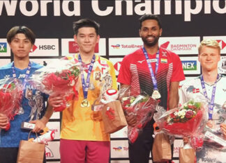 Kunlavut Vitidsarn and An Se Young reign supreme as the victors of the 2023 World Championships, solidifying their names as the new torchbearers of the sport of badminton. (Photo: AFP)