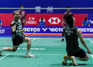 Aaron Chia/Soh Wooi Yik exact revenge against Seo Seung Jae/Kang Min Hyuk in the 2023 China Open semi-finals. (photo: Shi Tang/Getty Images)