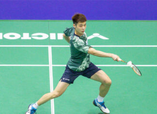 Ng Tze Yong to face Magnus Johannesen of Denmark in the Hong Kong Open quarter-finals. (photo: Eurasia/Getty Images)