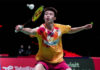 Ng Tze Yong enters the Hong Kong Open semi-finals. (photo: Xinhua)