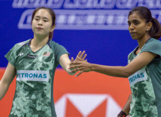 Pearly Tan/Thinaah Muralitharan the Malaysian World No. 10 women's doubles pair, will vie for the Hong Kong Open title on Sunday. (photo: Eurasia/Getty Images)
