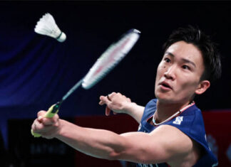 Kento Momota's retirement looms as he withdraws from 2023 Asian Games. (photo: AFP)