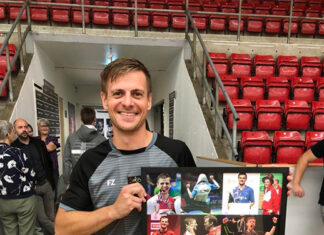 Hans-Kristian Vittinghus is a true champion who inspired many people with his never-quit attitude and his love of the game. (photo: Hans-Kristian Vittinghus's Facebook)