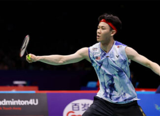 Lee Zii Jia advances to the 2024 India Open second round. (photo: Shi Tang/Getty Images)