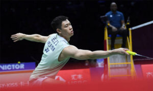 Lee Zii Jia exits 2024, Indonesia Masters. (photo: Shi Tang/Getty Images)