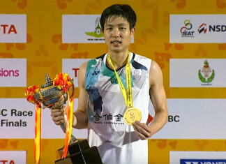 Chou Tien Chen wins 2024 Thailand Masters.