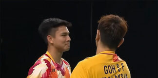 Nur Izzuddin/Goh Sze Fei contribute the winning point for Malaysia. (photo: BATC2024)