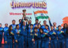 Congratulations to India's women's team of winning the 2024 BATC. (photo: Xinhua)