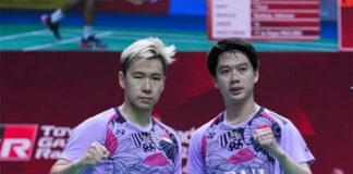Marcus Fernaldi Gideon and Kevin Sanjaya Sukamuljo stand out as the most fascinating and thrilling men's doubles duo of the past decade. (photo: Shi Tang/Getty Images)
