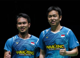 Hendra Setiawan/Mohammad Ahsan aiming for a comeback at the 2024 All England. (photo: Shi Tang/Getty Images)