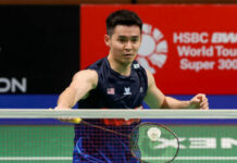 Cheam June Wei suffers a first-round exit at the 2024 German Open. (photo: DeFodi Images/Getty Images)