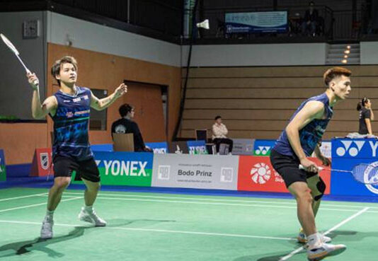 Ong Yew Sin and Teo Ee Yi advance to the 2024 German Open semifinals. (Photo: Xinhua)