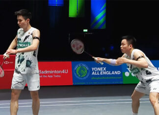 Aaron Chia/Soh Wooi Yik make the 2024 All England semi-finals. (photo: BWF)