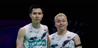 Aaron Chia/Soh Wooi Yik look to do well in tournaments before the Paris Olympics. (Photo: AFP)