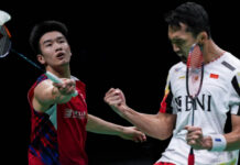 Li Shifeng and Jonatan Christie are not competing at the 2024 Thailand Open. (Photo: Shi Tang/Getty Images)