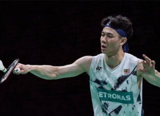 Lee Zii Jia advances to the 2024 Thailand Open quarterfinals. (Photo: Shi Tang/Getty Images)
