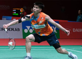 Leong Jun Hao is having a breakthrough season this year. (Photo: Xinhua)