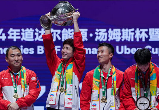 If Shi Yuqi can maintain his current momentum until the Paris Olympics, he is going to be the favorite to win the 2024 Olympic gold medal. (Photo: Shi Tang/Getty Images)