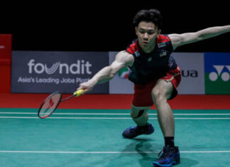 Lee Zii Jia to play Kunlavut Vitidsarn in the 2024 Indonesia Open quarterfinals. (Photo: Xinhua)