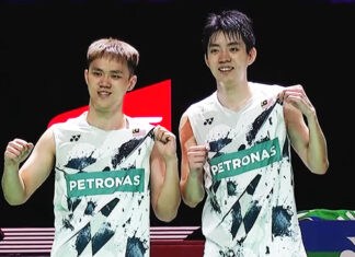 Man Wei Chong/Tee Kai Wun must be learning a lot from the intense battle in the Indonesia Open semi-final. (Photo: BWF)