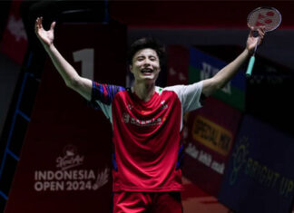 Congratulations to Shi Yuqi for becoming the new World No. 1. (Photo: Shi Tang/Getty Images)