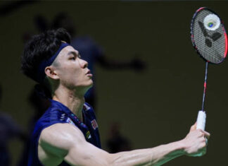 Lee Zii Jia advances to the Australian Open second round. (Photo: Shi Tang/Getty Images)
