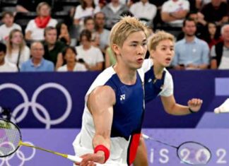 Chen Tang Jie/Toh Ee Wei make the quarterfinals of the 2024 Paris Olympics. (Photo: AFP)