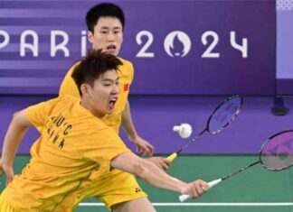 Ou Xuanyi/Liu Yuchen are set to play Lee Yang/Wang Chi-lin on Wednesday. (Photo: AFP)