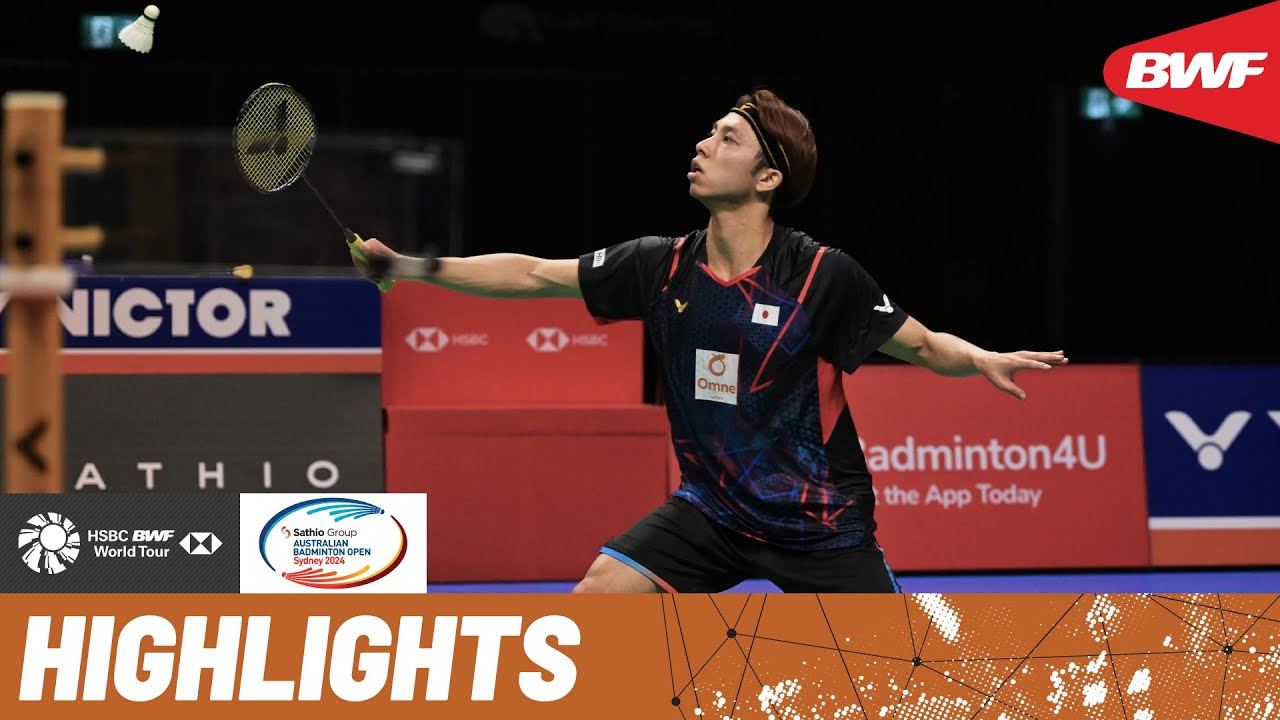 2024 Australian Open Finals Highlights: Lee Zii Jia vs. Kodai Naraoka