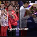 Congratulations to Zheng Siwei and Huang Yaqiong for their gold medal victory, and best wishes to Huang Yaqiong and Liu Yuchen on their engagement. (Photo: BadmintonPlanet.com)